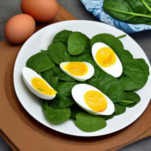 Spinach and Egg Salad