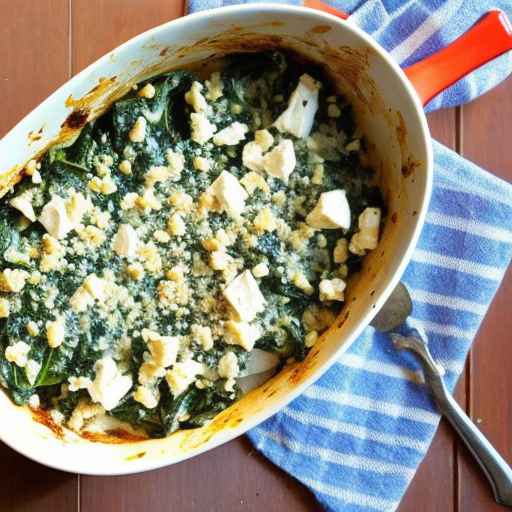 Spinach and feta casserole