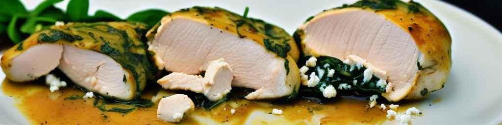 Spinach and Feta Stuffed Chicken Breast