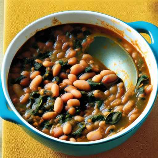 Spinach and Pinto Bean Stew