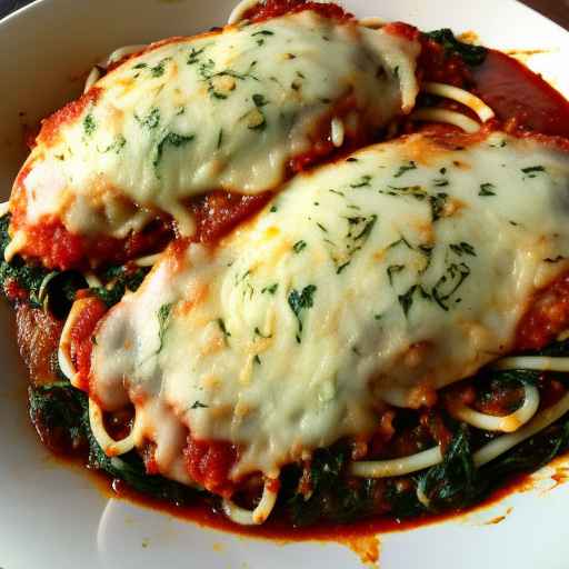 Spinach Chicken Parmesan