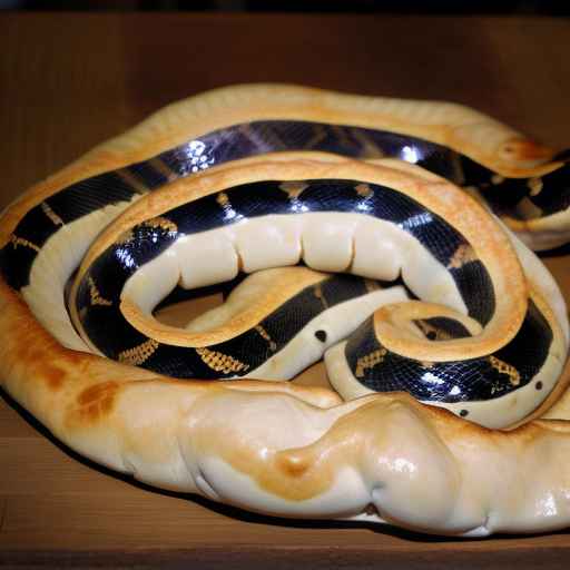 Spooky Calzone Snake