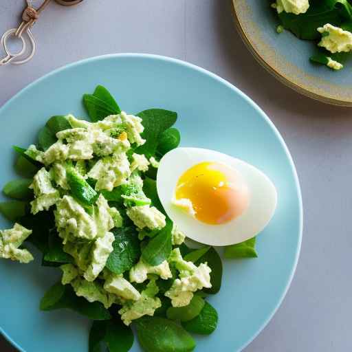 Spring Greens and Egg Salad