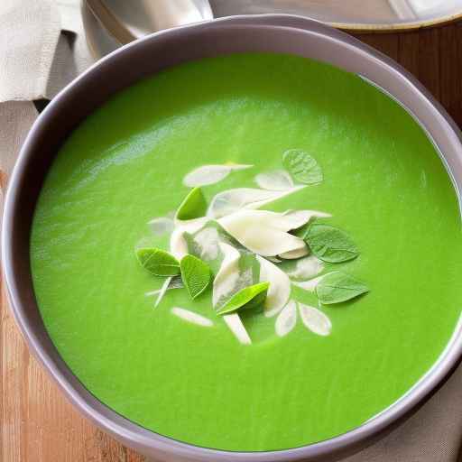 Spring Pea and Mint Soup