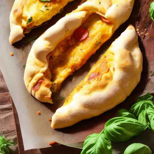 Squash and Mozzarella Calzone