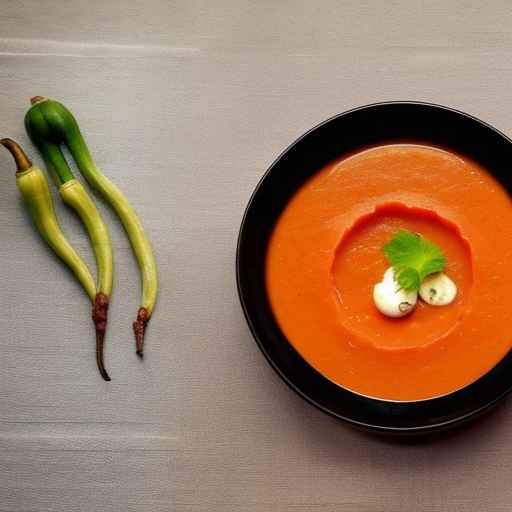 Squash Blossom Gazpacho