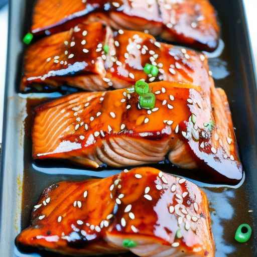 Sriracha Honey Glazed Salmon