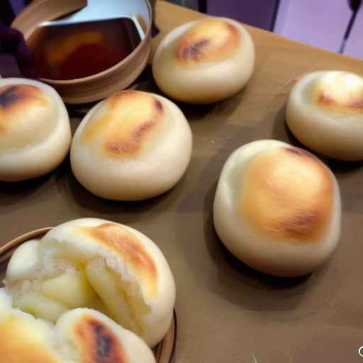 Steamed Custard Buns