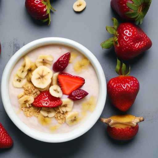 Strawberry and Banana Porridge