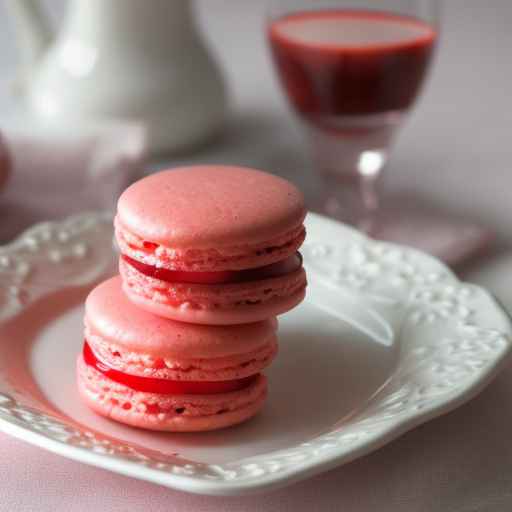 Strawberry Cheesecake Macaroons