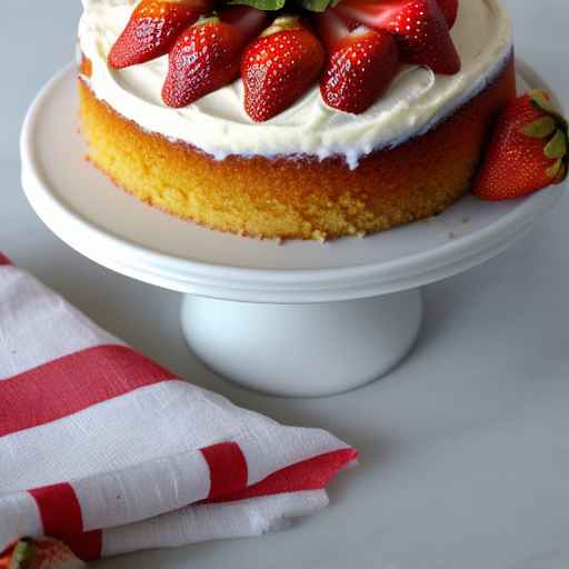 Strawberry Lemonade Cake