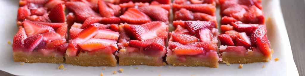 Strawberry Rhubarb Bars