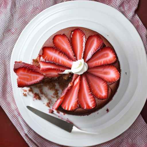 Strawberry Rhubarb Cake