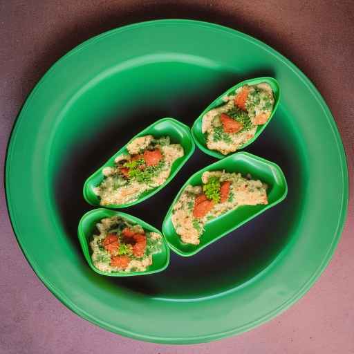 Stuffed Green Boats