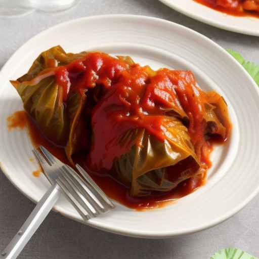 Sweet and Sour Stuffed Cabbage