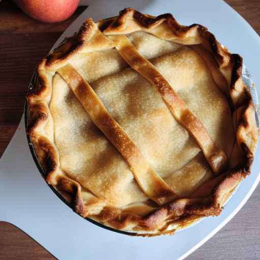 Sweet Apple Pie with Cheddar Crust