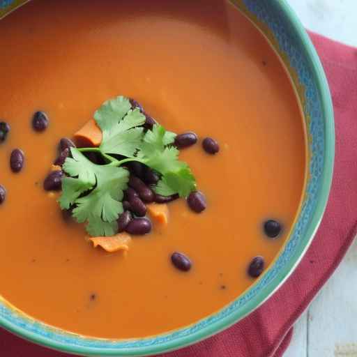 Sweet Potato and Black Bean Soup