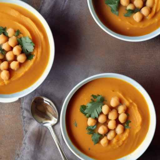 Sweet Potato and Chickpea Soup