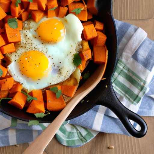 Sweet Potato and Egg Breakfast Skillet