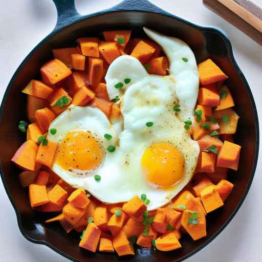 Sweet Potato and Egg Skillet