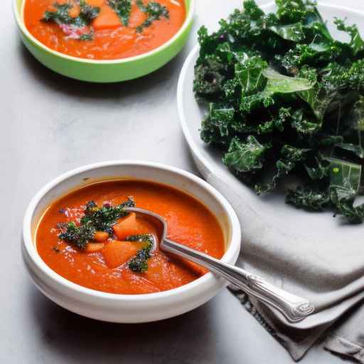 Sweet Potato and Kale Borscht