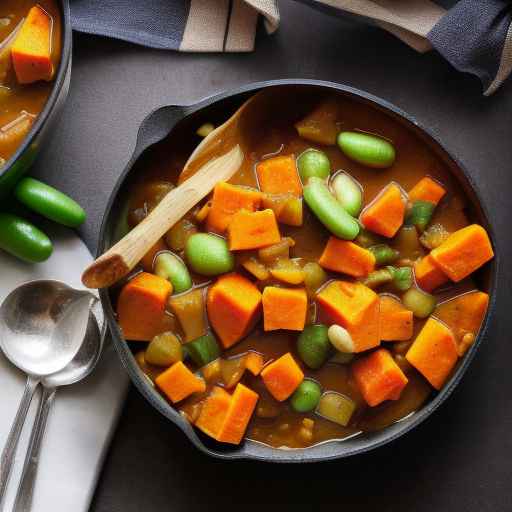 Sweet Potato and Lima Bean Stew