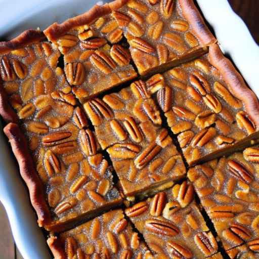 Sweet Potato and Pecan Pie Bars