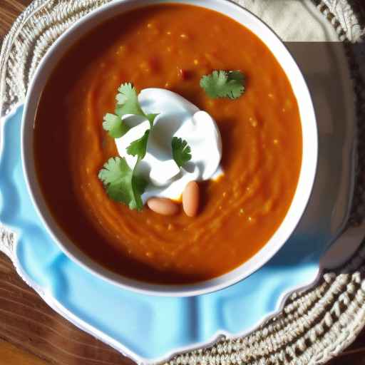 Sweet Potato and Pinto Bean Soup