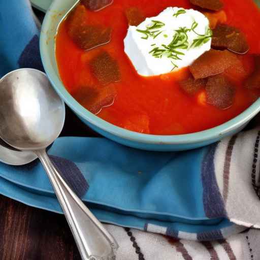 Sweet Potato Borscht