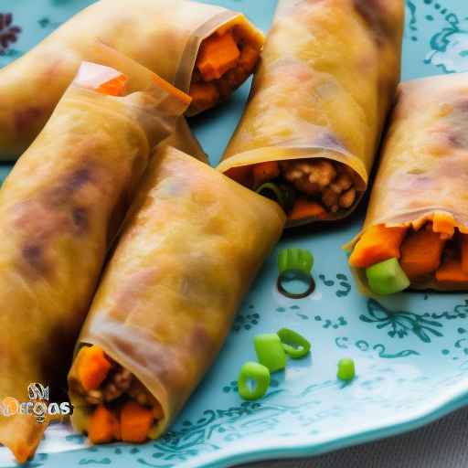 Sweet Potato Egg Rolls