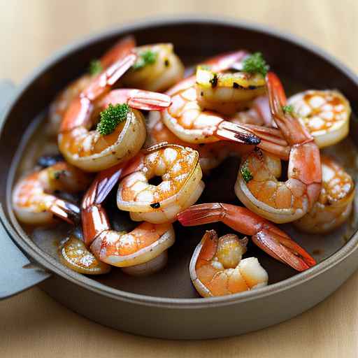 Szechuan Plum Glazed Shrimp