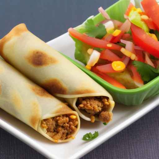 Taco Egg Rolls