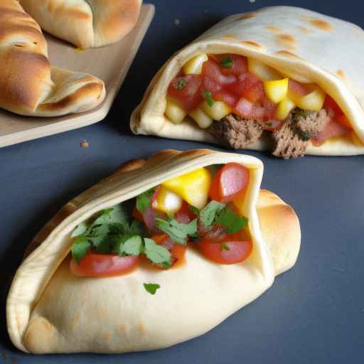 Taco Stuffed Bread Calzone