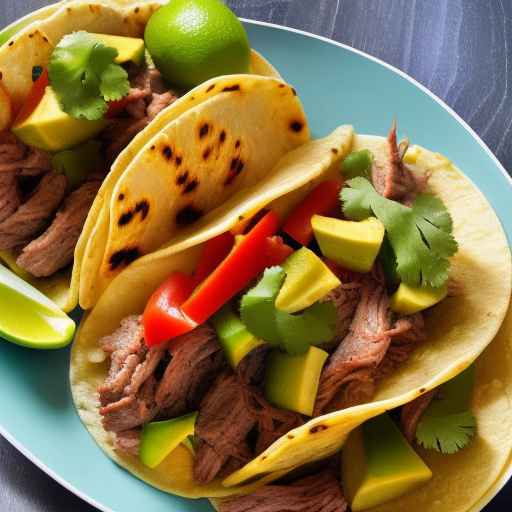 Tacos with Spiced Meat and Veggies