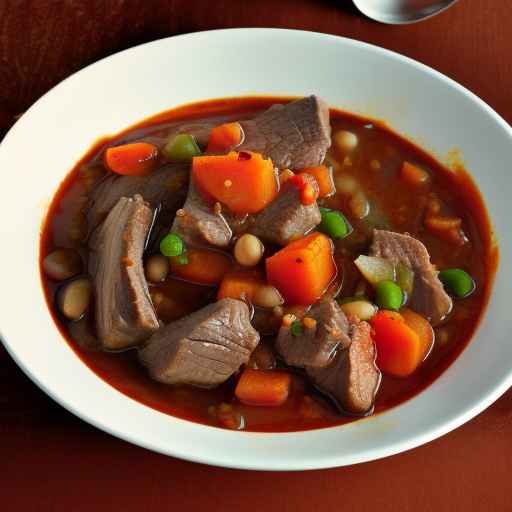 Tangy Beef and Bean Stew