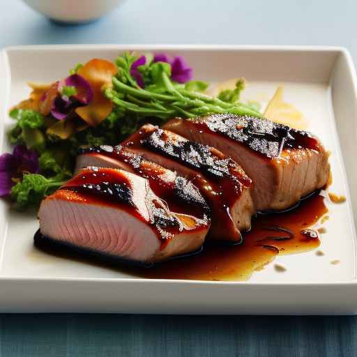 Teriyaki Glazed Tuna Steak