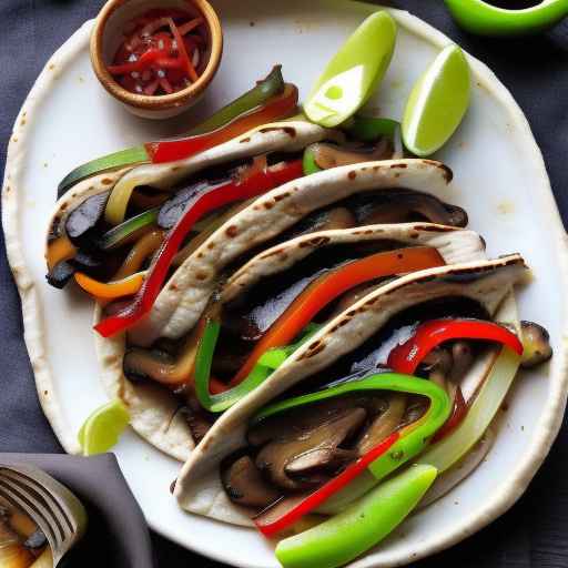 Teriyaki Mushroom Fajitas