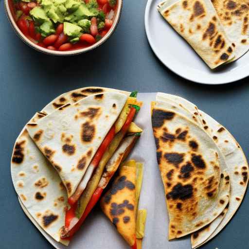 Tex-Mex-style Quesadillas with Beans