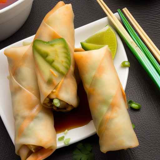 Thai Shrimp Egg Rolls