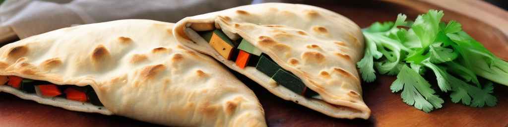 Tofu and Vegetable Calzone