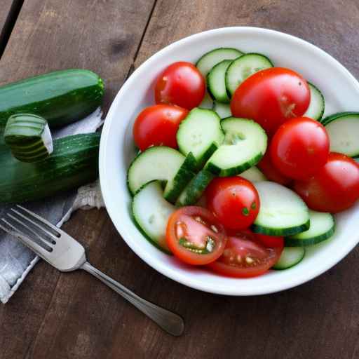 Tomato and Cucumber Salad