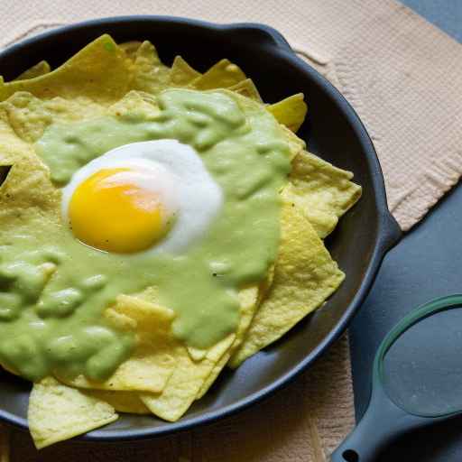 Traditional Chilaquiles Verdes