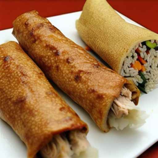 Turkey and Brown Rice Rolls