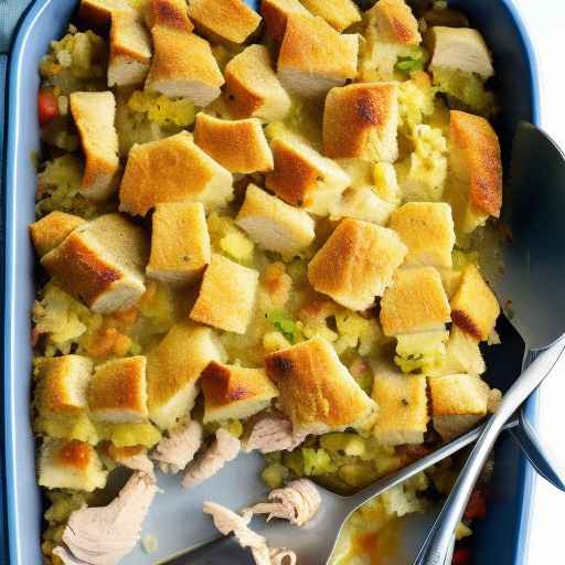 Turkey and stuffing casserole