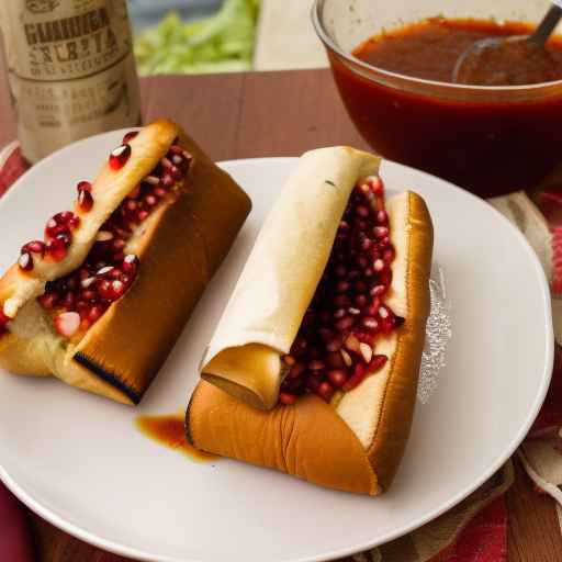 Turkey Meatball Sub with Pomegranate Molasses Sauce