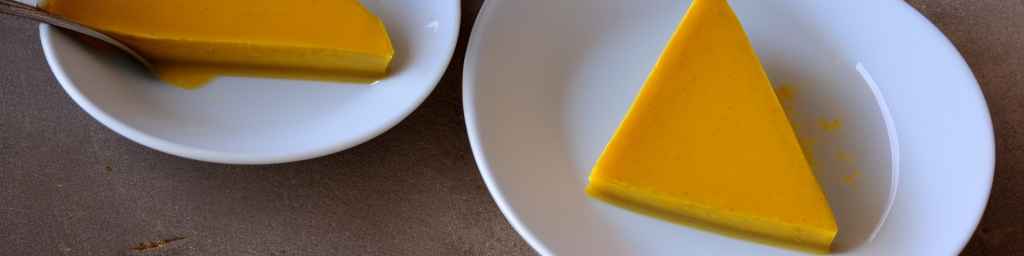 Turmeric Flan