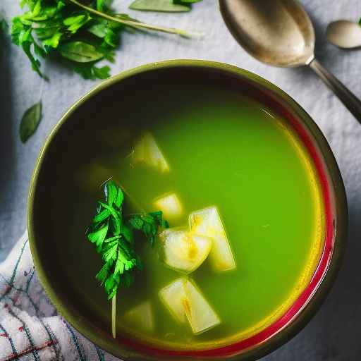 Ukrainian Green Borscht with Sorrel