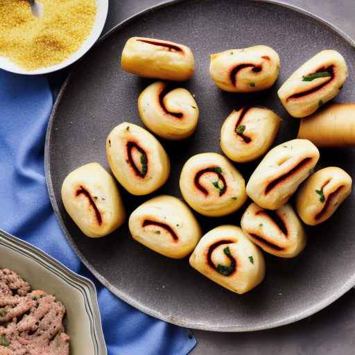 Ukrainian Stuffed Rolls with Beef and Millet