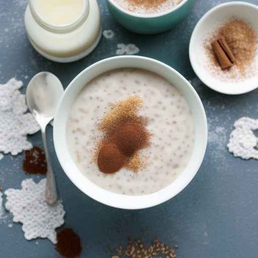 Vanilla and cinnamon porridge