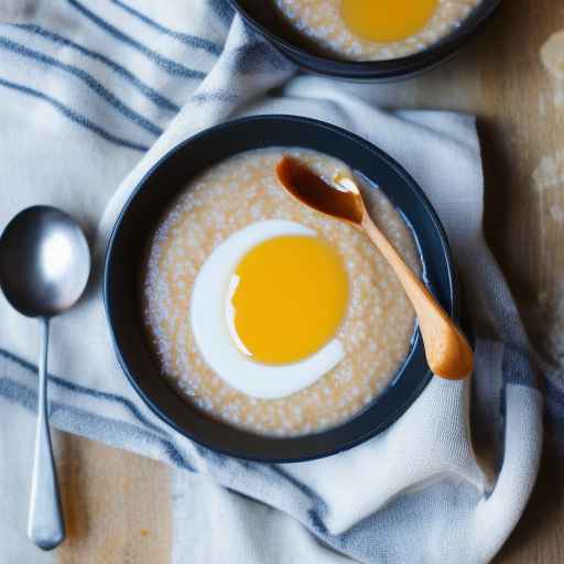 Vanilla and honey porridge